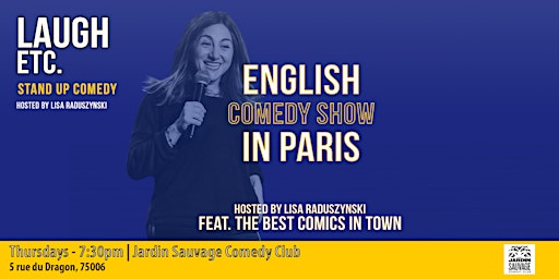 Image principale de LAUGH ETC - English Stand-up Comedy