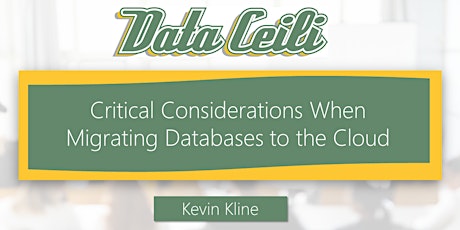 Critical Considerations When Migrating Databases to the Cloud