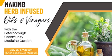Making Herb Infused Oils and Vinegars