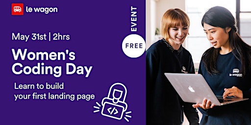 Online workshop: Women’s Coding Day primary image