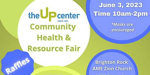 The Up Center 3rd Annual Community Resource Fair primary image