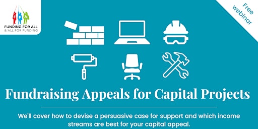 Fundraising Appeals for Capital Projects primary image