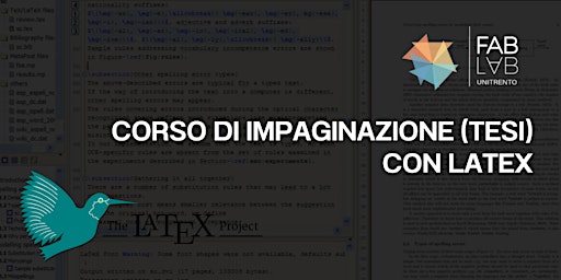 Hauptbild für Corso di impaginazione (tesi) con LaTeX