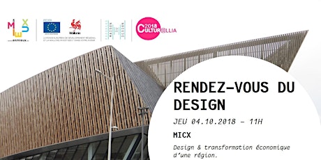 Primaire afbeelding van Rendez-vous du Design - Culturallia 2018 