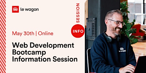 Le Wagon London - Web Development Online Info Session primary image