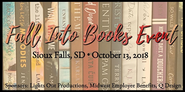FALL INTO BOOKS EVENT