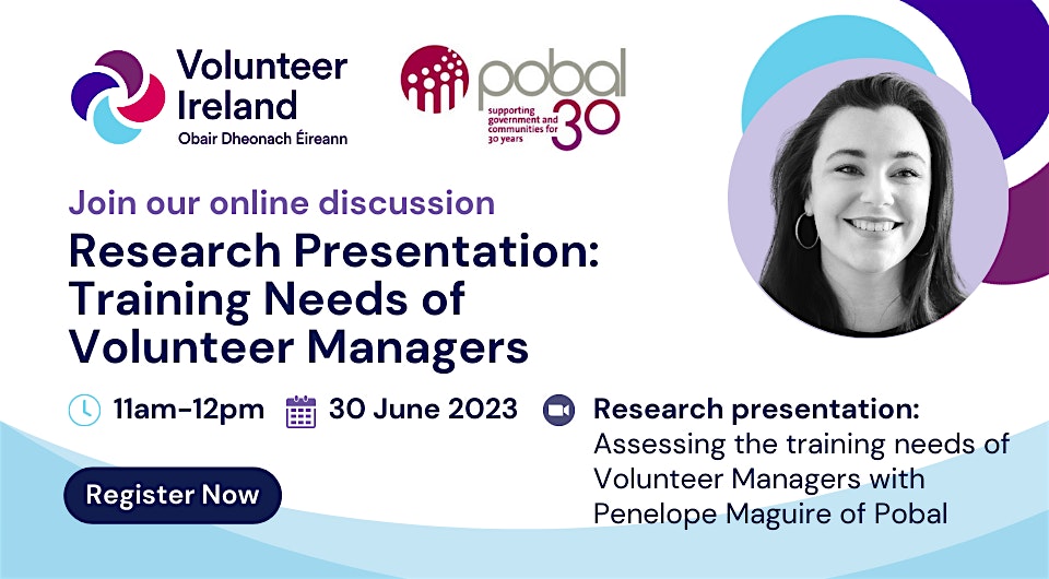 Research Presentation: Training Needs of Volunteer Managers