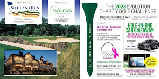 The 2023 Evolution Charity Golf Challenge primary image