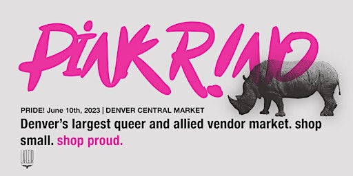 PiNK R!NO Queer and Allied Summer Vendor Market primary image