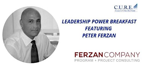 CURE's Leadership Power Breakfast With Peter Ferzan primary image