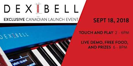 Dexibell Exclusive Canadian Launch at Cosmo Music primary image