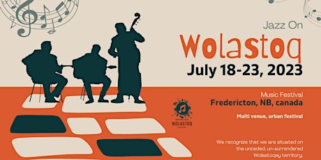 Jazz on Wolastoq festival- full festival pass