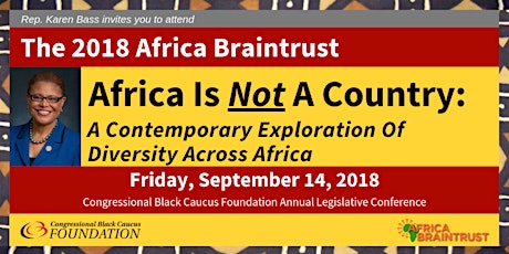 Africa Braintrust 2018: A Contemporary Exploration Of Diversity Across Africa primary image