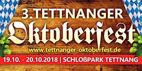 Hauptbild für 3. Tettnanger Oktoberfest - Freitag, 19.10.2018