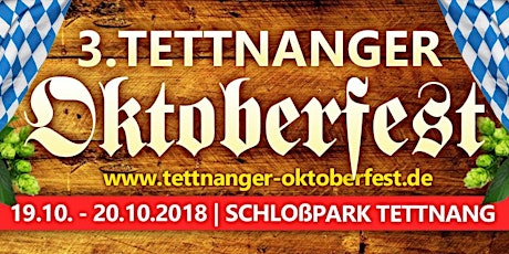 Hauptbild für 3. Tettnanger Oktoberfest - Samstag, 20.10.2018