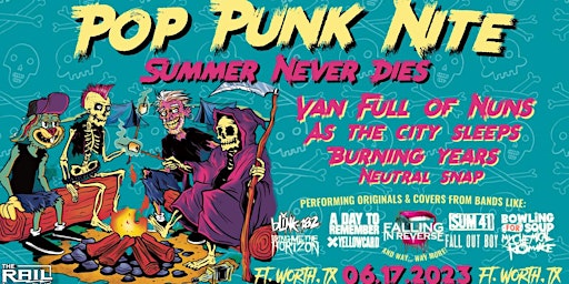 Pop Punk Nite: "Summer Never Dies" Ft. Worth, TX! by: Van Full of Nuns primary image