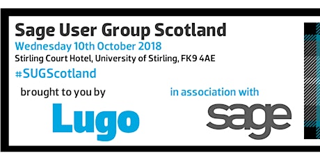 Sage User Group Scotland: Autumn 2018 meeting primary image