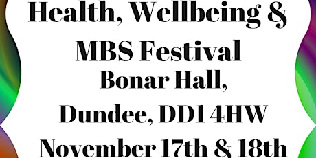 Health, Wellbeing & MBS Festival Dundee primary image