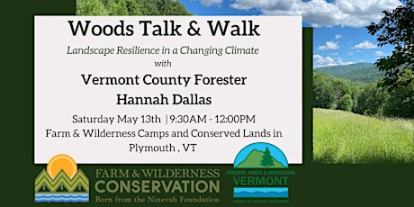 Woods Talk & Walk: Landscape Resilience with County Forester Hannah Dallas primary image