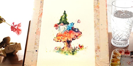 Watercolor Playshop: Learn to Paint Whimsical Gnomes  primärbild