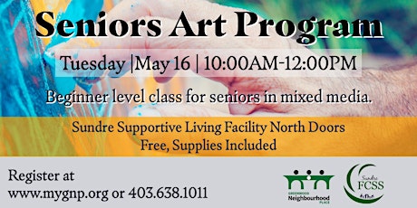 Seniors Art Program