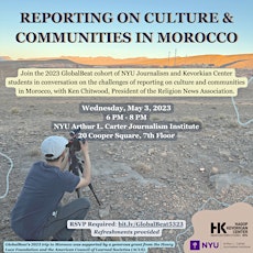 Reporting on Culture and Communities in Morocco primary image