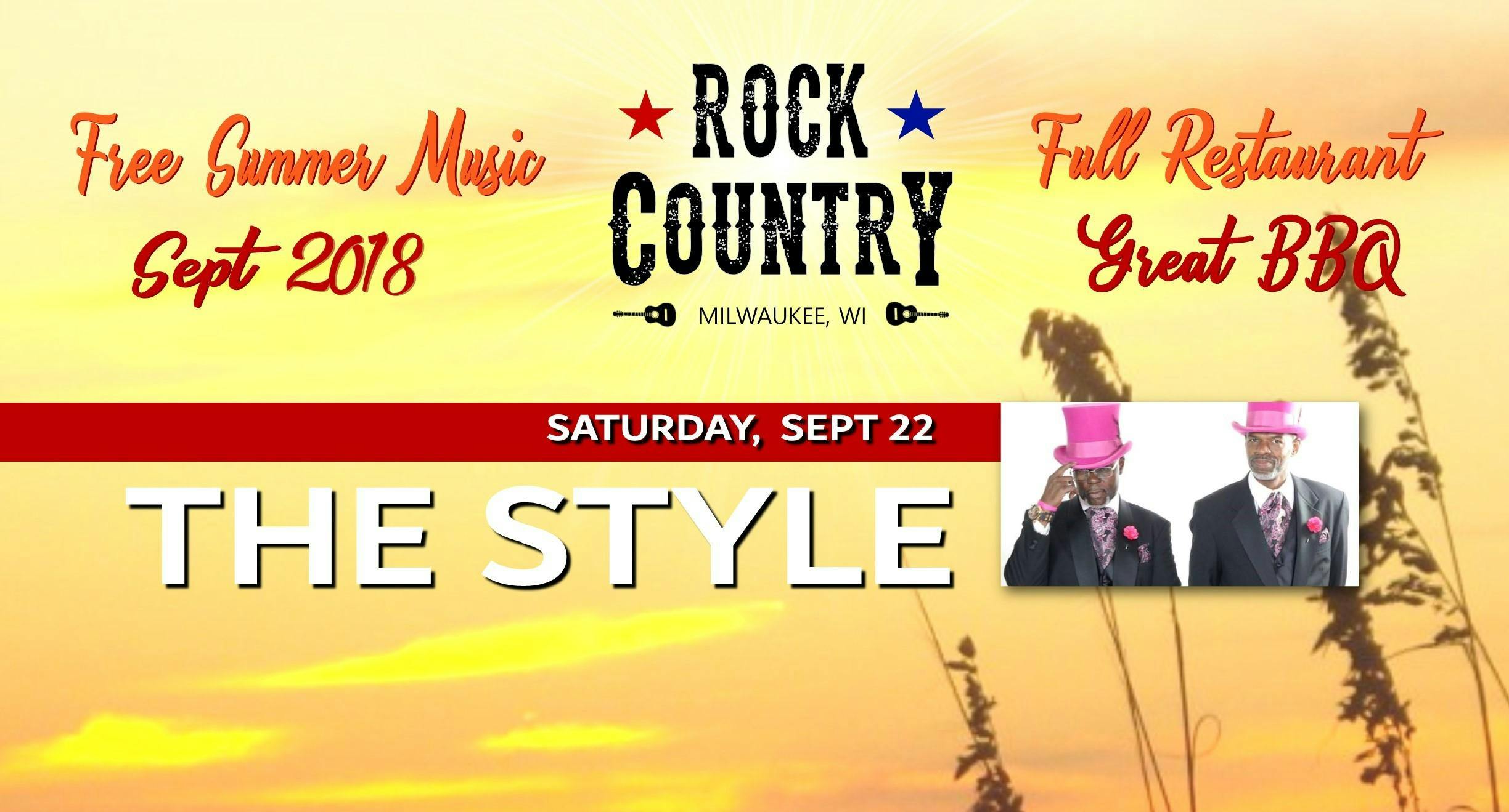  The Style - Main Floor Dance Party at Rock Country!