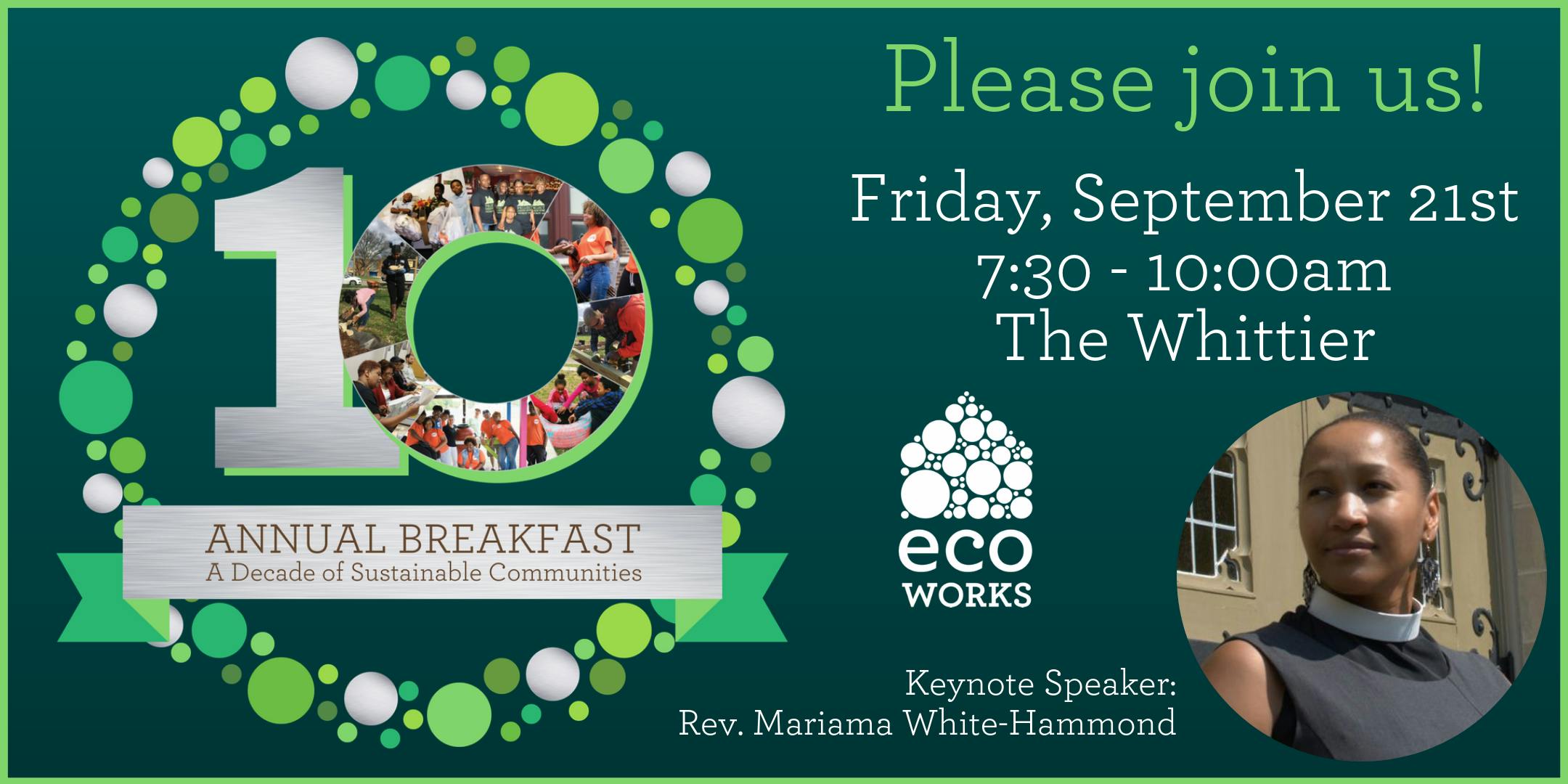 EcoWorks 10th Annual Breakfast