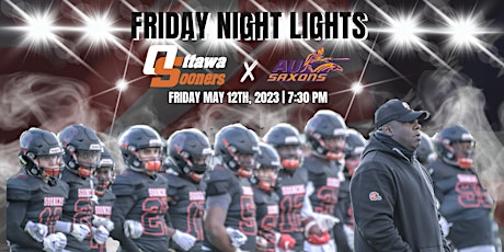 FRIDAY NIGHT LIGHTS - Ottawa Sooners vs Alfred University primary image