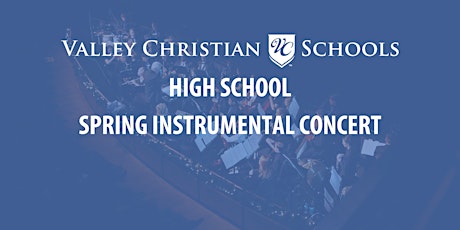 VCS Spring High School Instrumental Concert primary image