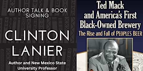 Author Talk & Book Signing with Clinton Lanier, Phd