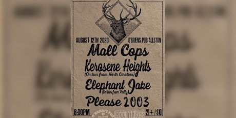 Mall Cops / Kerosene Heights / Elephant Jake / Please 2003 / Depressors