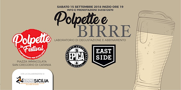 Le birre artigianali incontrano le polpette degli Chef - Lab @Polpette in F...