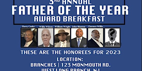 3rd Annual Father Of The Year Award Breakfast