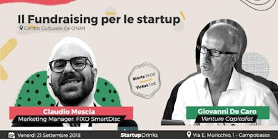 #StartupDrinks - Fireside Chat with FIXO & Giovanni De Caro #StartupDrinks - Fireside Chat with FIXO & Giovanni De Caro