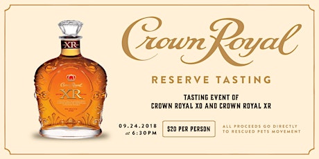 Crown Royal Special Tasting Event at Reserve 101 primary image