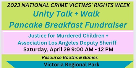 Primaire afbeelding van National  Crime Victims Rights Week Pancake Breakfast