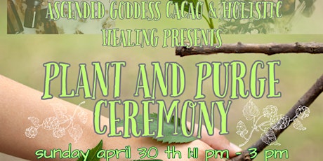 Imagen principal de Plant and PURGE Ceremony (Hosted by Dani Kay)