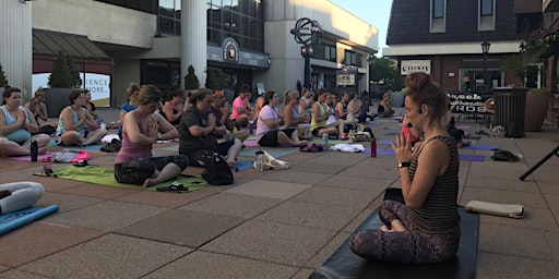 Yoga at Westport Plaza