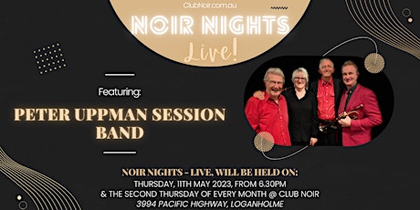 Imagen principal de Noir Nights - LIVE! Featuring the Peter Uppman Session Band