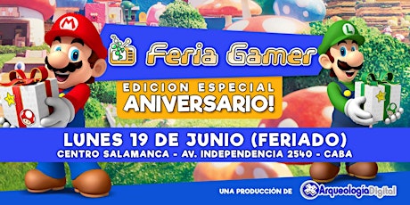 Feria Gamer! / Evento Retrogamer # 1 - Edición Aniversario!!!