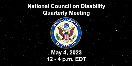 Hauptbild für NCD Quarterly Meeting May 4, 2023