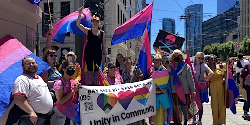 Primaire afbeelding van March with the Bi & Pan Community in the 2023 SF Pride Parade!