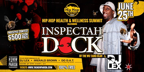 Hip Hop For The People's Health And Wellness Summit