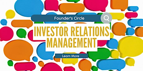 Founder's Circle - Investor Relations Management primary image