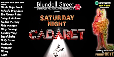 Hauptbild für The BIG Saturday Night Cabaret Show at Blundells Supper Club