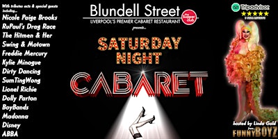 Primaire afbeelding van The BIG Saturday Night Cabaret Show at Blundells Supper Club