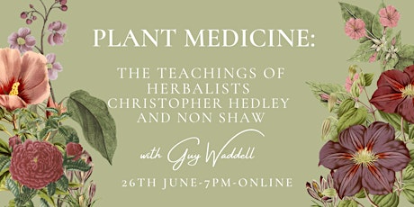 Plant Medicine: The Teachings of Herbalists Christopher Hedley and Non Shaw