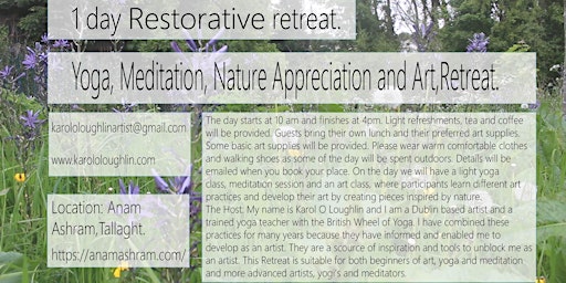 Yoga, Meditation, nature appreciation and Art, Retreat