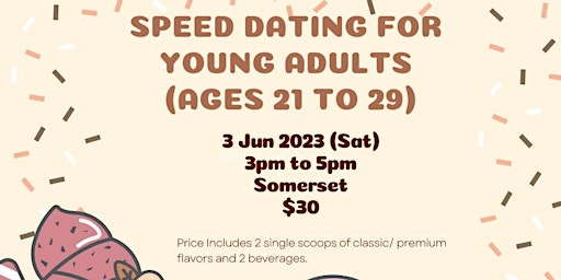 [Calling for 1 lady] Speed Dating for Young Adults(Christian Singles 21-29 primary image